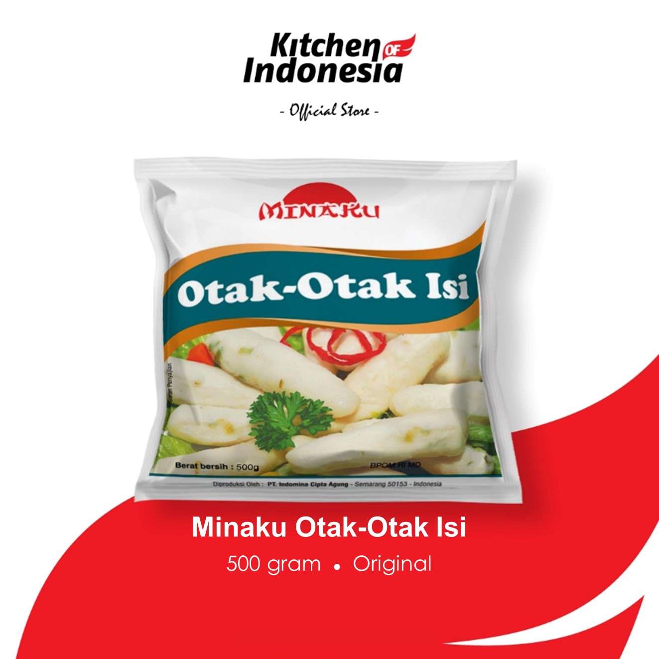 Otak-Otak Ikan Minaku 500 Gram - Olahan Ikan dan S