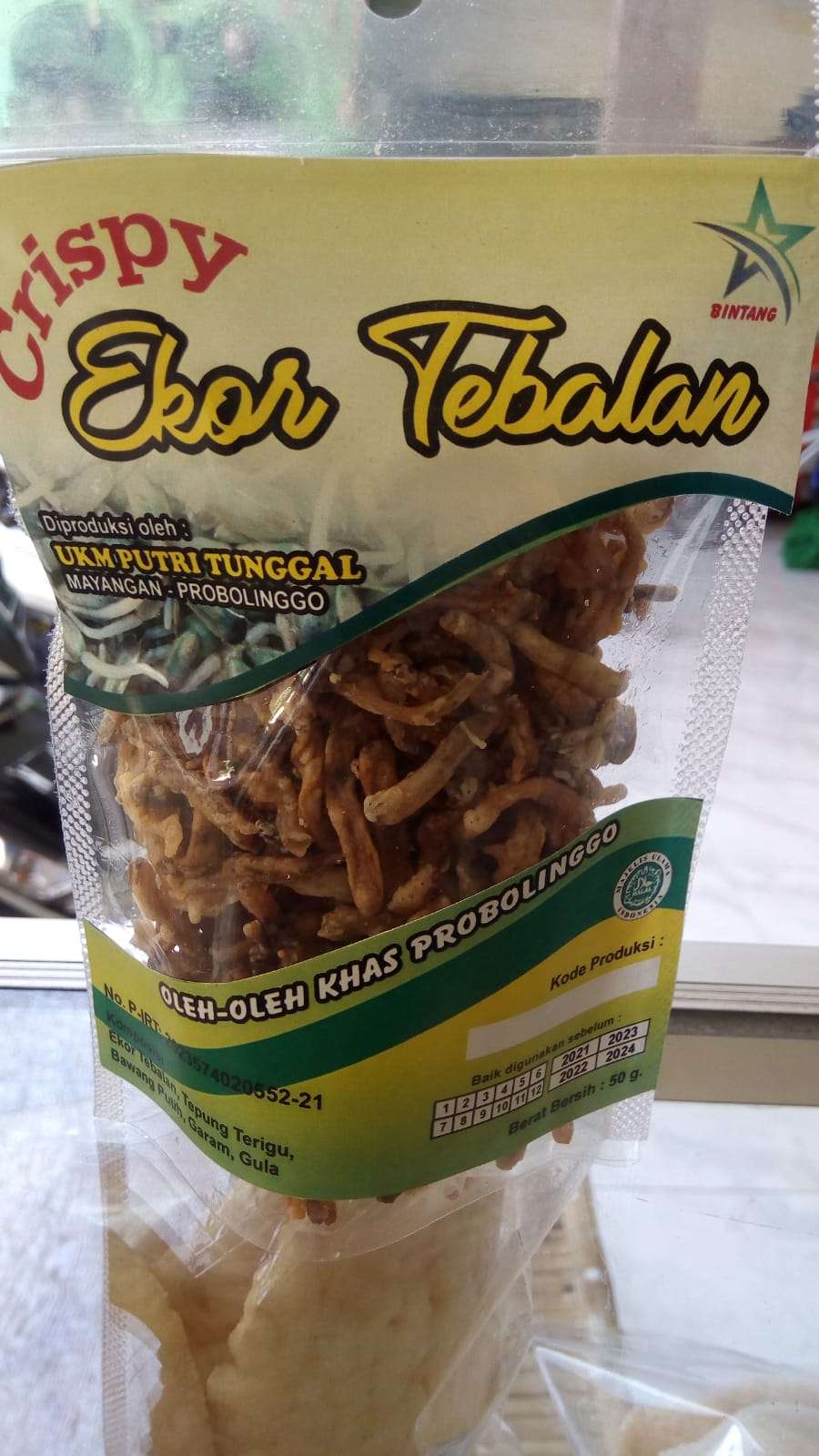 Ekor Tebalan Crispy