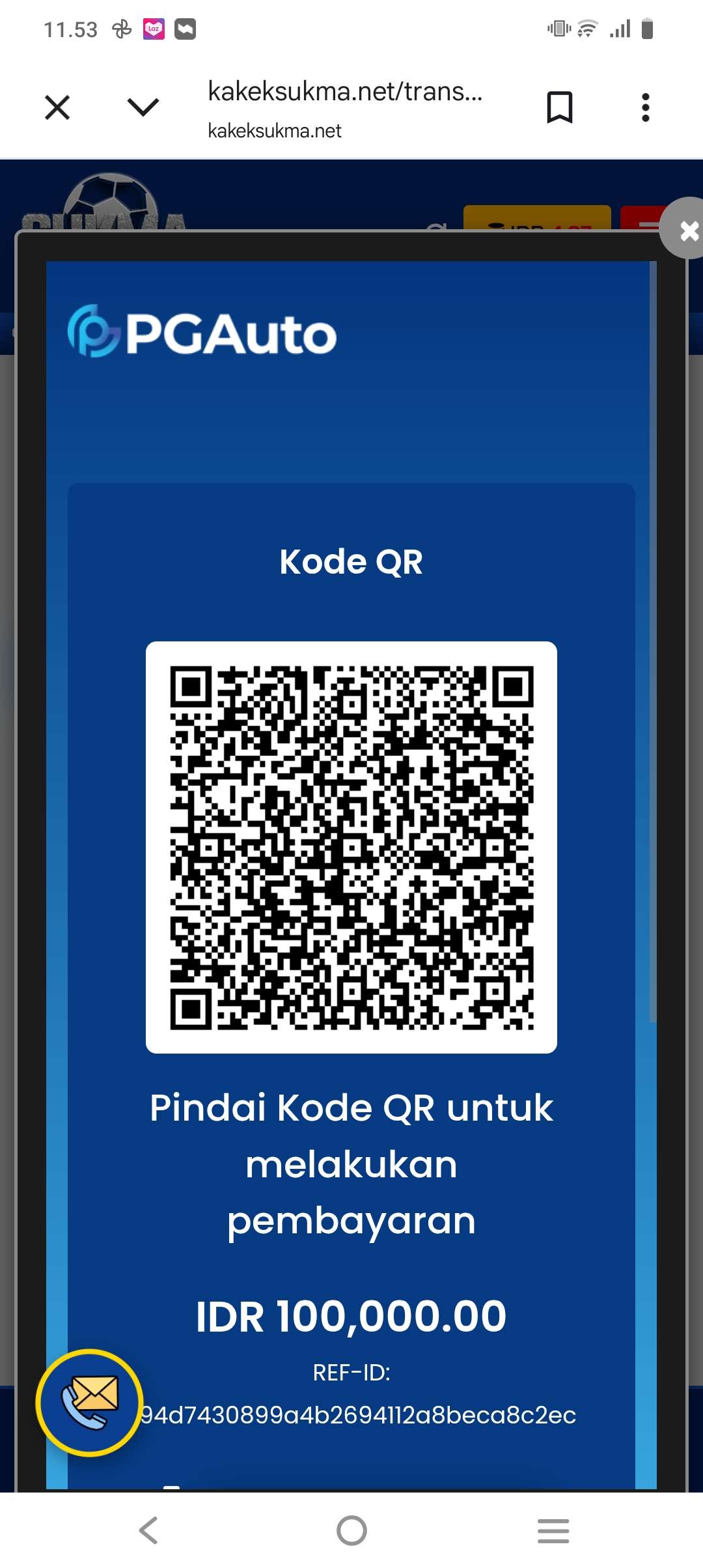 Whatsapp Gopay pinjam